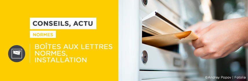 Ensemble de 2 boites aux lettres collectives pour l'extérieur et pieds